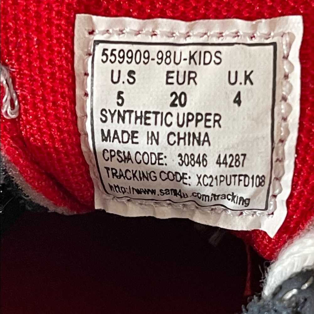 Levi's Leather Lace Up Closure Sneakers Toddler Size 5 - Picture 9 of 9